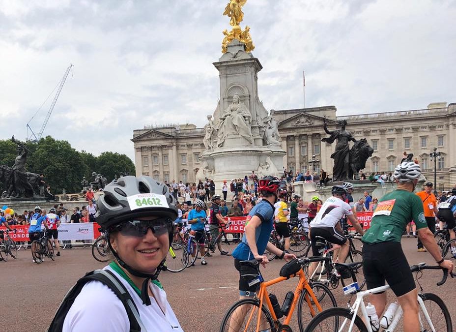 Cyclists take on Prudential ride to raise funds for DRF